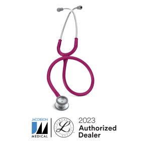 Littmann® Classic II Pediatric Stethoscope (Raspberry Tube, 28 inch, 2122)