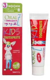 Oral 7 潔齒兔兒童牙膏